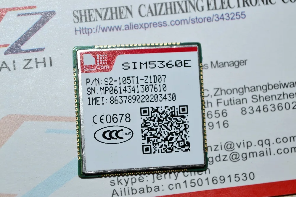 Бесплатная доставка двухдиапазонный HSPA +/WCDMA и модуль GSM/GPRS/EDGE 3G SIM5360E оригинальный