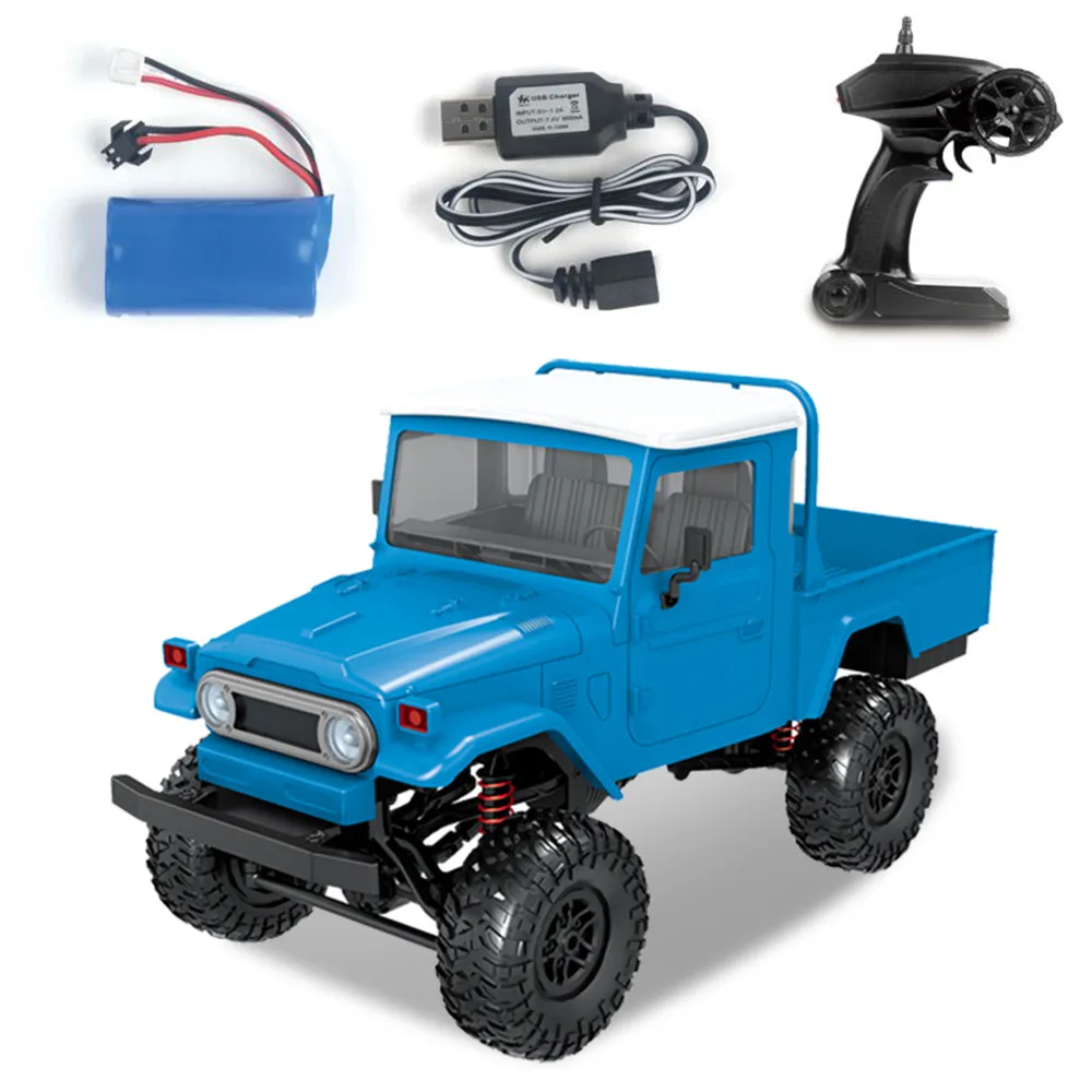 MN модель MN45 RTR 1/12 2 4G 4WD RC автомобиль с светодиодный светильник гусеничный
