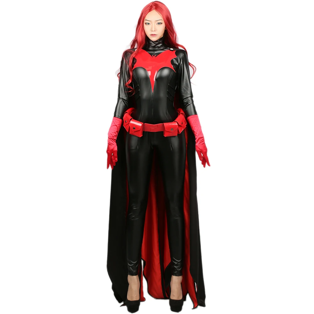 Женский костюм для косплея из аниме Batwoman Kate Kane 52 шт. полный комплект
