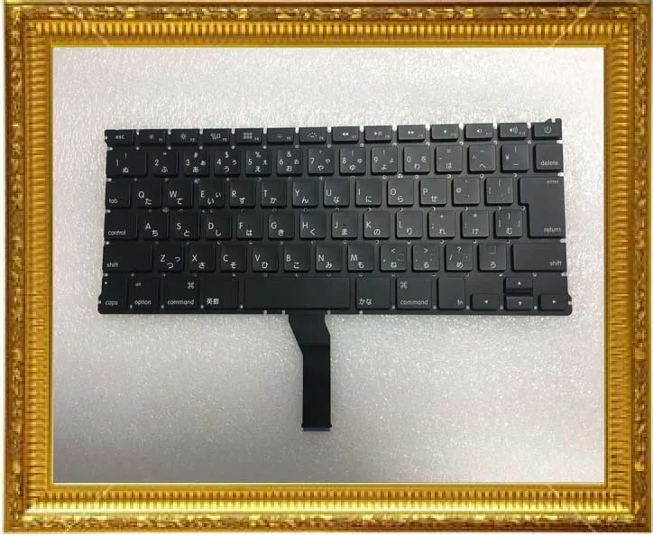 Фирменная Новинка A1466 A1369 Японии стандартная клавиатура для Macbook Air 1" A1466 A1369 Японская Клавиатура 2011 2012 2013 лет
