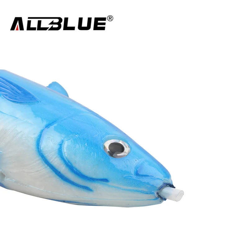 ALLBLUE приманка для ловли тунца с лодки 21 см 135 г светящаяся испанская скумбрия