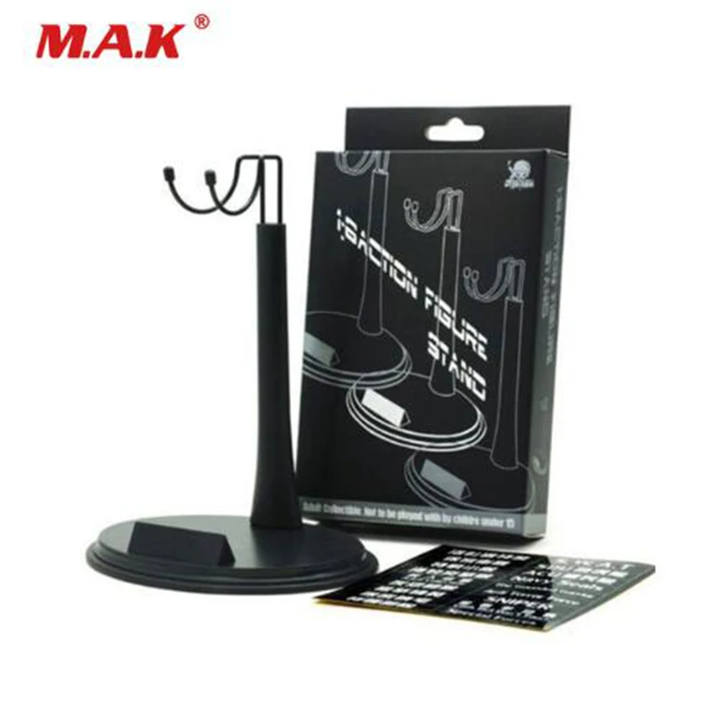 1/6 scale model stand action figure accessories black U-shape adjustable plastic display with Nameplate steady frame | Игрушки и хобби