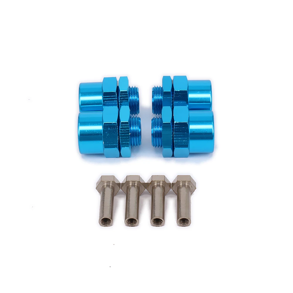 Aluminum 12mm To 17mm Wheel Hex Hub Adapter Conversion M12 M17 For 1/10 RC Model Car Toy Spare Hop-Up Parts HSP | Игрушки и хобби