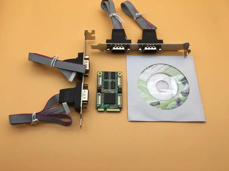 MINI PCI E для последовательной карты XR17V354 чип промышленный COM порт мульти серийные