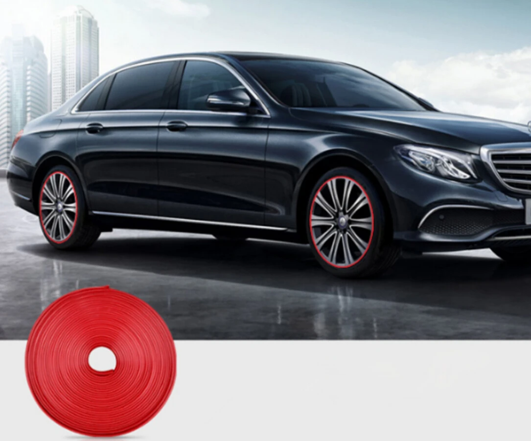 Автомобильный протектор ступицы наклейки автомобиля декоративная полоса для Alfa