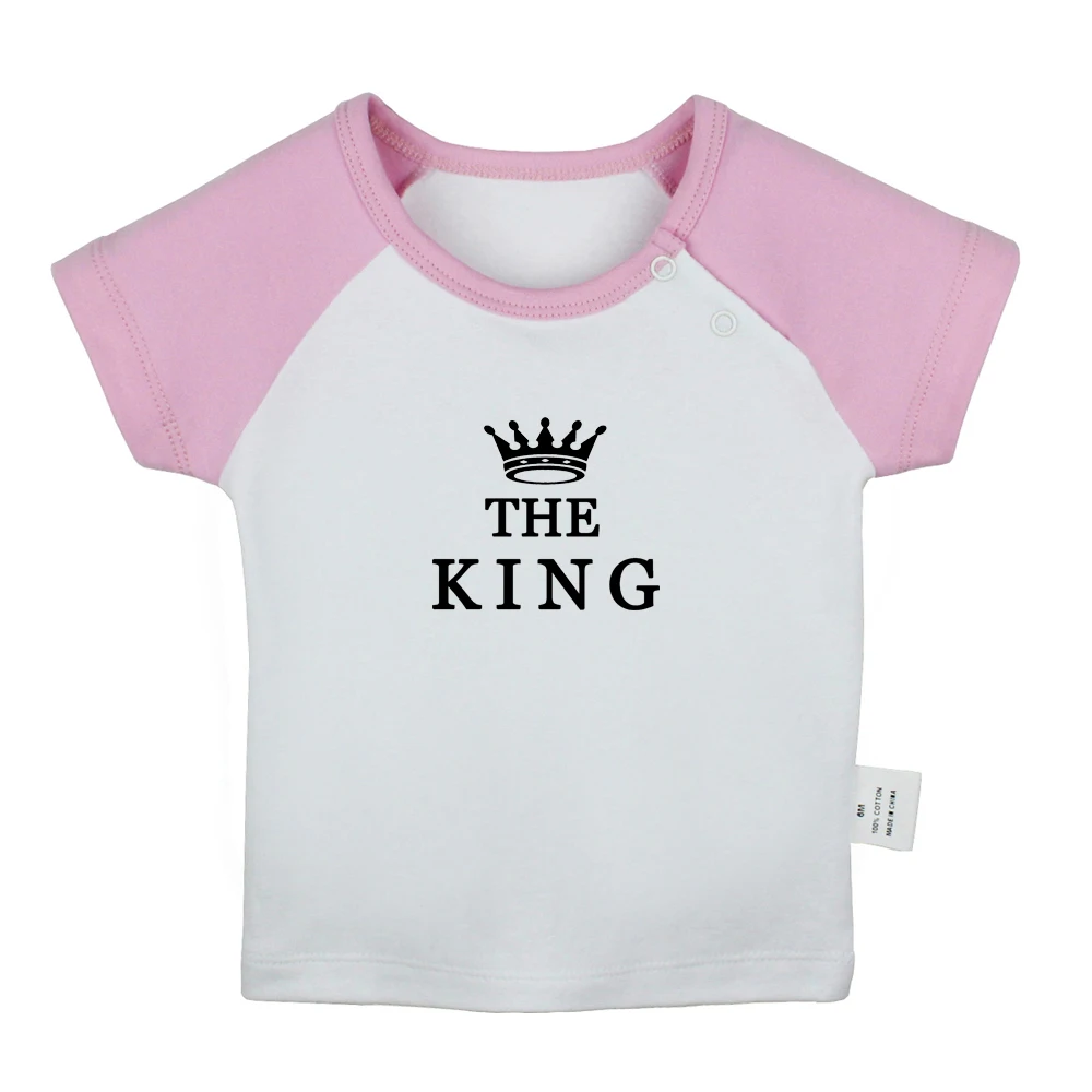King Queen Hoodies Matching couples WILL YOU MARRY ME YES I DO black Newborn Baby T-shirts Toddler Graphic Short sleeve Tee Tops | Детская