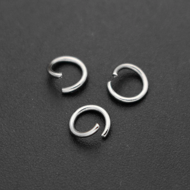 0.7mm 0.8mm Stainless Steel Open Jump Rings Split Connector Findings for Making Keychains Bracelet Accessories DIY Jewelry | Украшения и