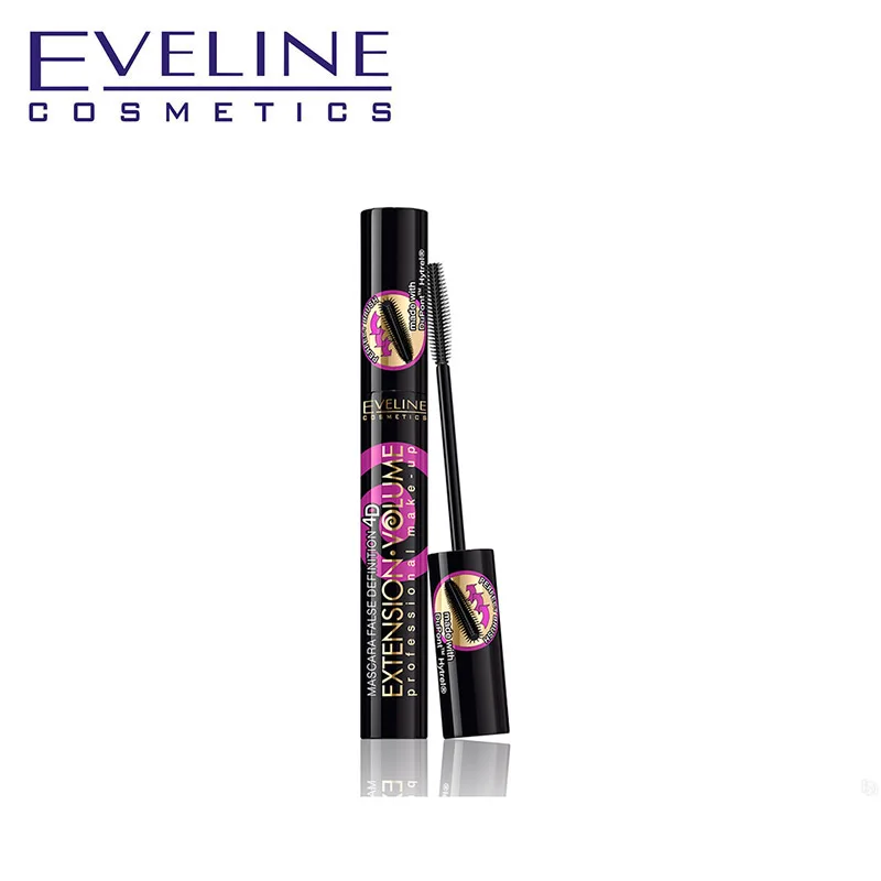 Тушь для ресниц Eveline Extension volume Make up экстремальный объем и удлинение. Бесплатная