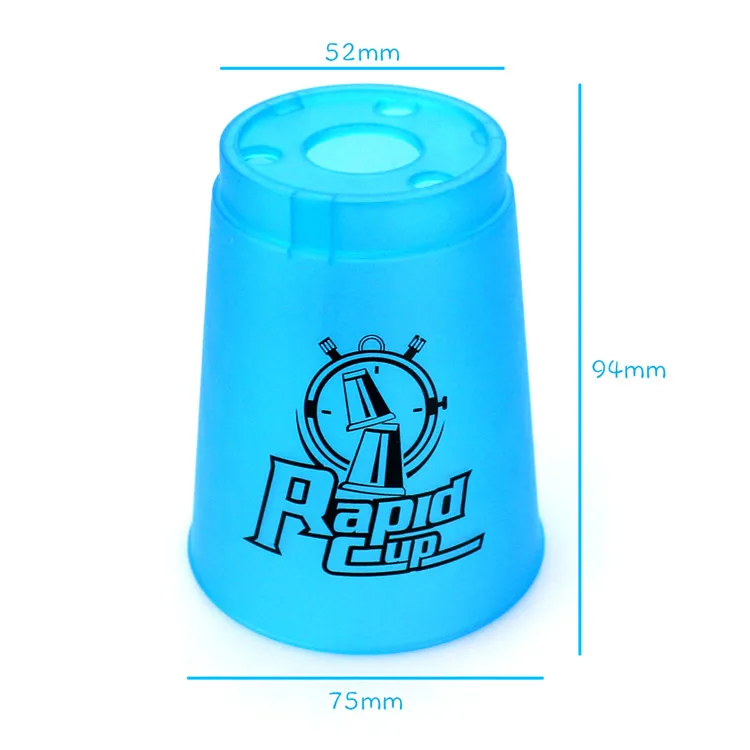 Спортивная Летающая чашка НЛО быстрые чашки 12 шт. скоростные с сетчатой сумкой