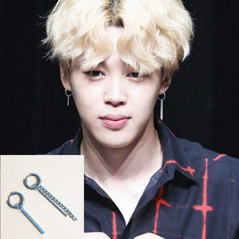 2018 новые модные ювелирные изделия корейские Bangtan Boys альбом V DNA серьги гвоздики