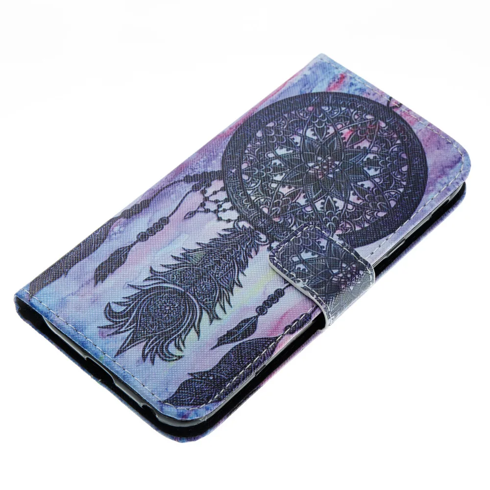 Красочный цветок бабочка Dream кошелек Подставка кожаный чехол Обложка для Samsung Galaxy