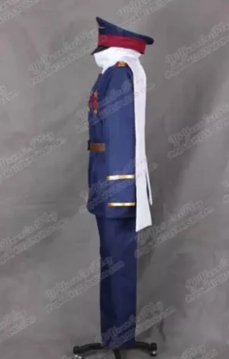 Аниме Axis Powers Hetalia APH Советский Союз Россия Иван Брагинский Косплей Костюм