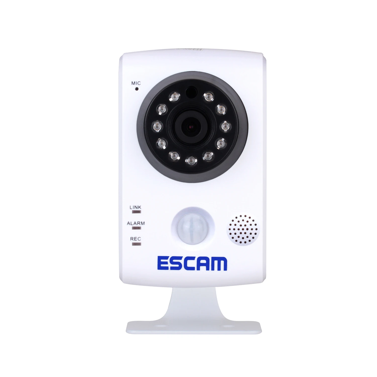 Фото Escam qf502 Wi Fi мини Бытовой IP Камера 1.0mp HD 720 P ONVIF P2P Крытый Наблюдения Ночное Видение