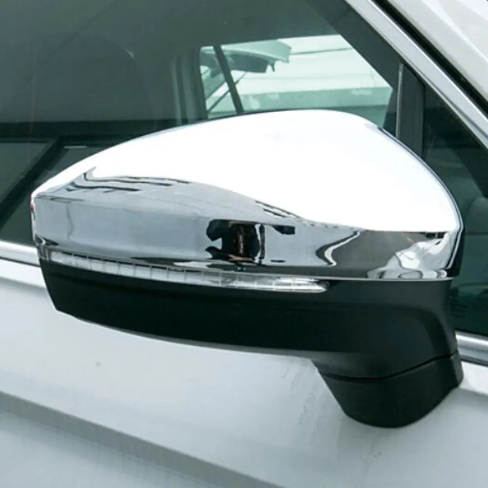 ABS Chrome для Volkswagen VW Tiguan MK2 2016 2017 2018 зеркала заднего вида зеркало с зеркальной