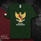 Indonesia футболка мужские трикотажные изделия 2018 nation team хлопковые футболки для встреч и болельщиков уличная одежда для фитнеса повседневные футболки IDN new 20