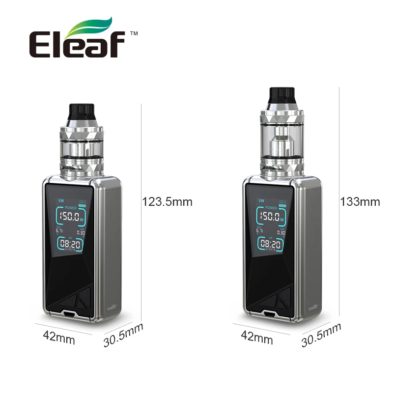 Новый оригинальный Eleaf TESSERA с Элло TS 150 Вт Mod 3400 мАч Tessera Батарея 2 мл/4 мл распылитель