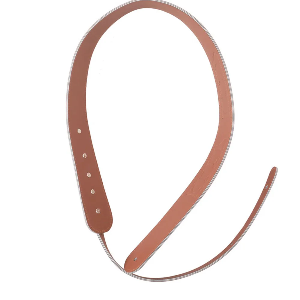 Для акустической электро и бас гитары ремень для коричневый Регулируемый