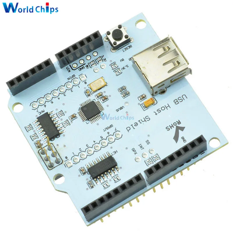 USB-хост Shield 2 0 для Arduino MEGA ADK совместимый с Google Android | Электронные компоненты и