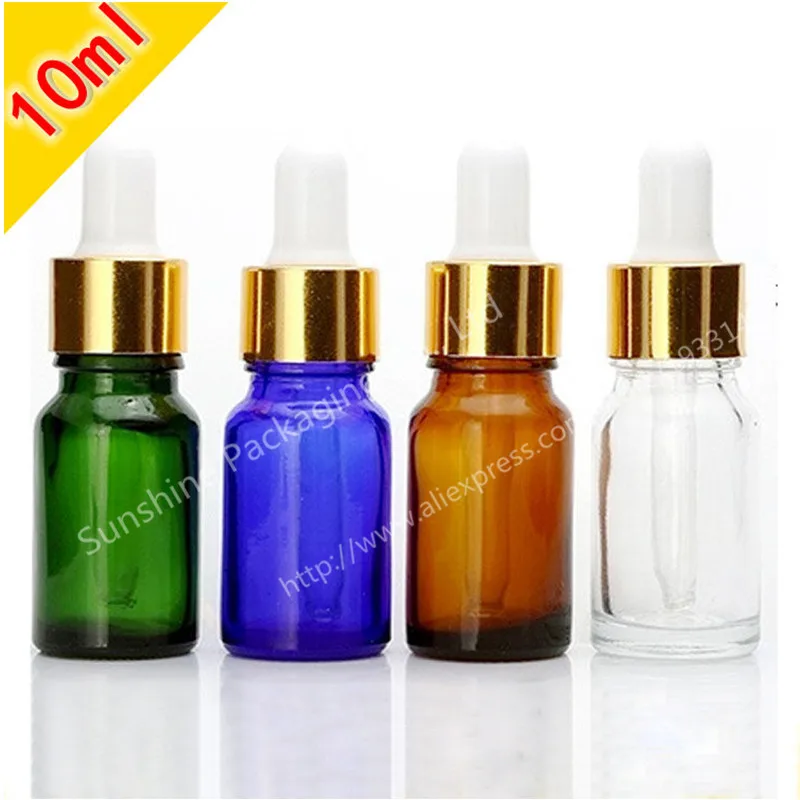 Горячая Распродажа 200x10 мл кобальтовая синяя бутылка с капельницей маленькая