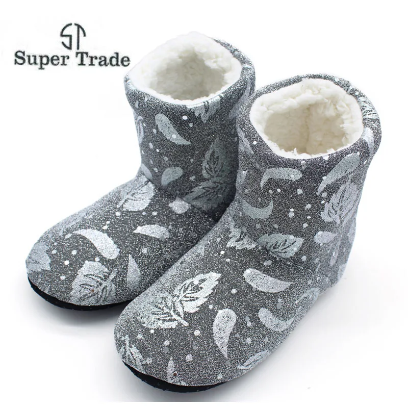 Super Lovely Women slippers Warm Winter Home Slippers Cute Indoor boots House Shoes Woman plush shoes | Обувь