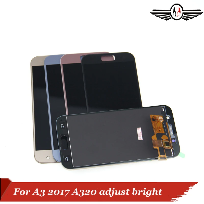 A320 LCD для SAMSUNG GALAXY A3 2017 A320F дисплей сенсорный экран дигитайзер Замена Samsung