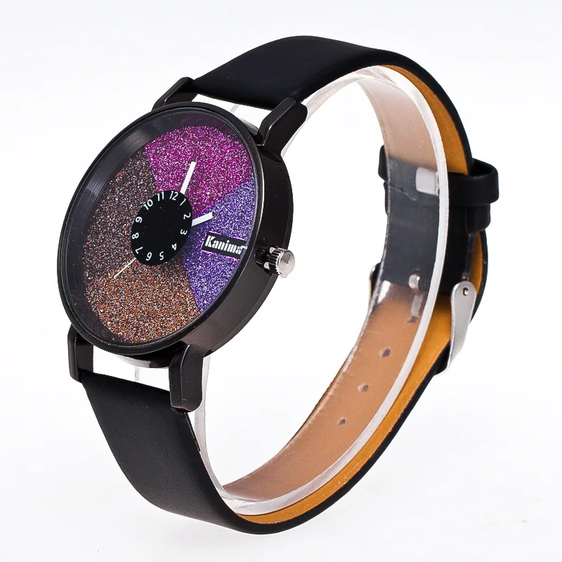 Женские повседневные кварцевые часы montre femme наручные с кожаным ремешком horloge dames