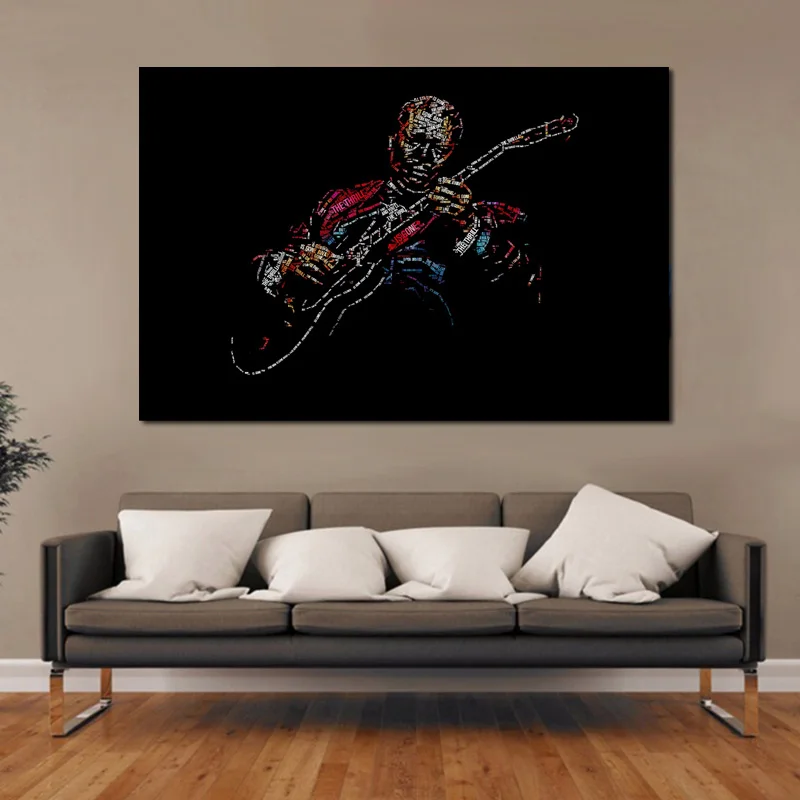 Гитара ist Blues guitar Riley B. Король BB певец музыкант гостиная домашний Настенный декор