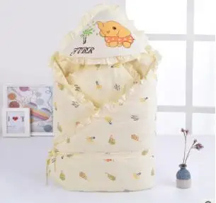 winter have quilt 14 Конверт для новорожденных пеленать 90*90 см младенец Пеленание Одеяло Обёрточная бумага зима хлопок печатных ребенка спальный мешок постельные принадлежности - Цвет: winter have quilt 14