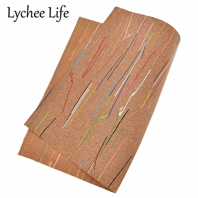 Lychee Life A4 мягкие разноцветные бабочки 29x21 см ткань для рукоделия домашнее шитье