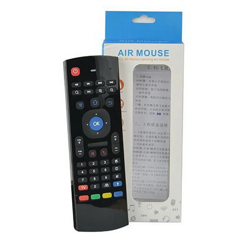 Беспроводная мини-клавиатура с подсветкой Air mouse с подсветкой MX3 универсальный пульт дистанционного управления для Android tv Box IP tv Xbox геймпад HTPC