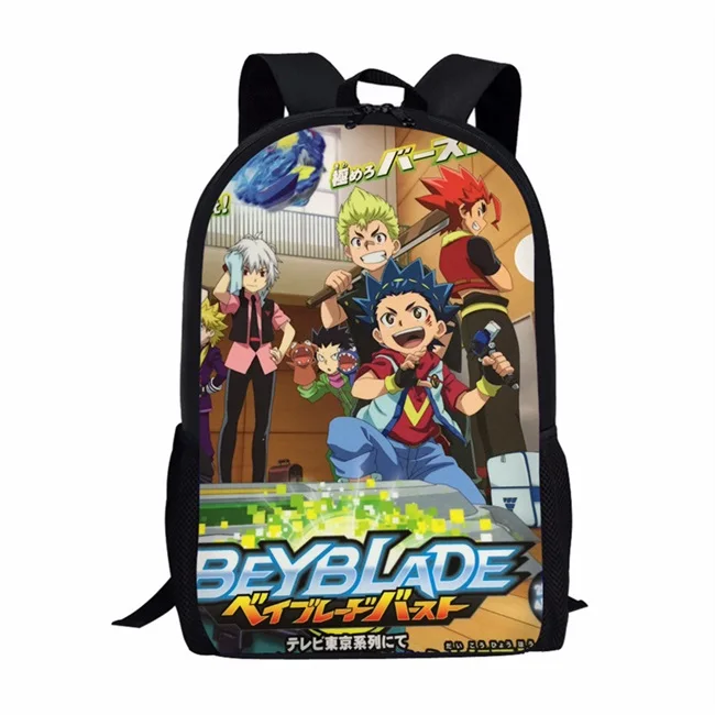 As Pictures Школьный рюкзак с персонажами из мультфильма «Beyblade Burst Evolution» для девочек-подростков и мальчиков, школьный рюкзак для студентов, рюкзак Mochila - Цвет: As Pictures