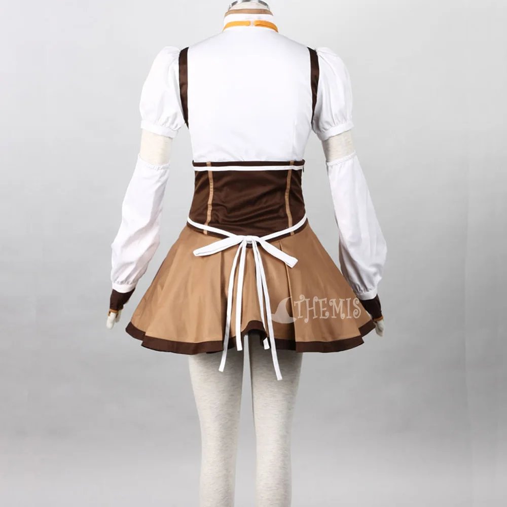 Женский костюм для костюмированной вечеринки Puella Magi Madoka Magica Tomoe Mami