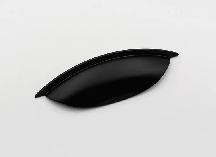 Ручки и ручки в стиле ретро из цинкового сплава черная ручка для ящика