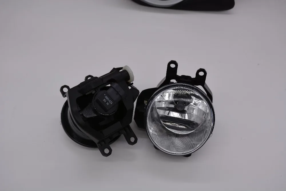 

eOsuns halogen fog lamp with wires harness, switch, fog lamp house and frame cover complete kit for toyota hilux revo 2015