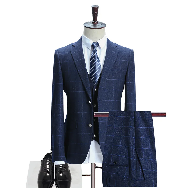

With Exploration Men's Wear Clothes Accessories High Cost Performance Leisure Time Banquet Full Dress Man's Suit