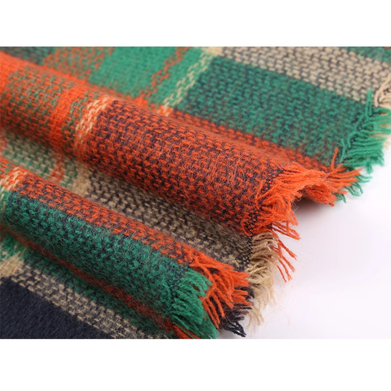 Мода 2017 г. Марка Большой площади шарф для Для женщин кашемировые зимние новые