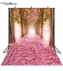 Фон BEIPOTO для фотосъемки с изображением розовых цветов, фон для фотосъемки новорожденных, праздник для будущей мамы, реквизит для фотобудки с изображением весеннего леса, десертный стол