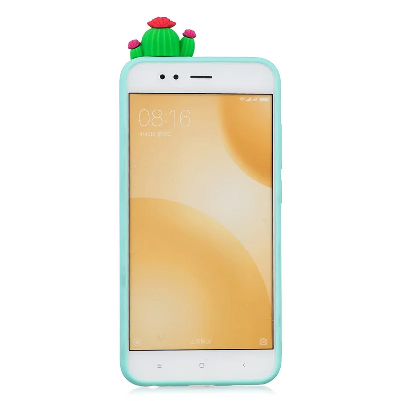 3D единорога панда кактус мягкий TPU чехол для Xiaomi mi A3 A1 A2 Lite Red mi 8 8A Note 8T Note 8 iPhone 7 6 Plus 5 iPad Pro 4, 8T 5A 6A 7A 4 4X Go S2