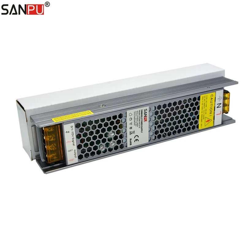 SANPU Dimmable источник питания 60 Вт 12 В 5A 2в1 ТРИАК 0 10 Диммируемый светодиодный драйвер