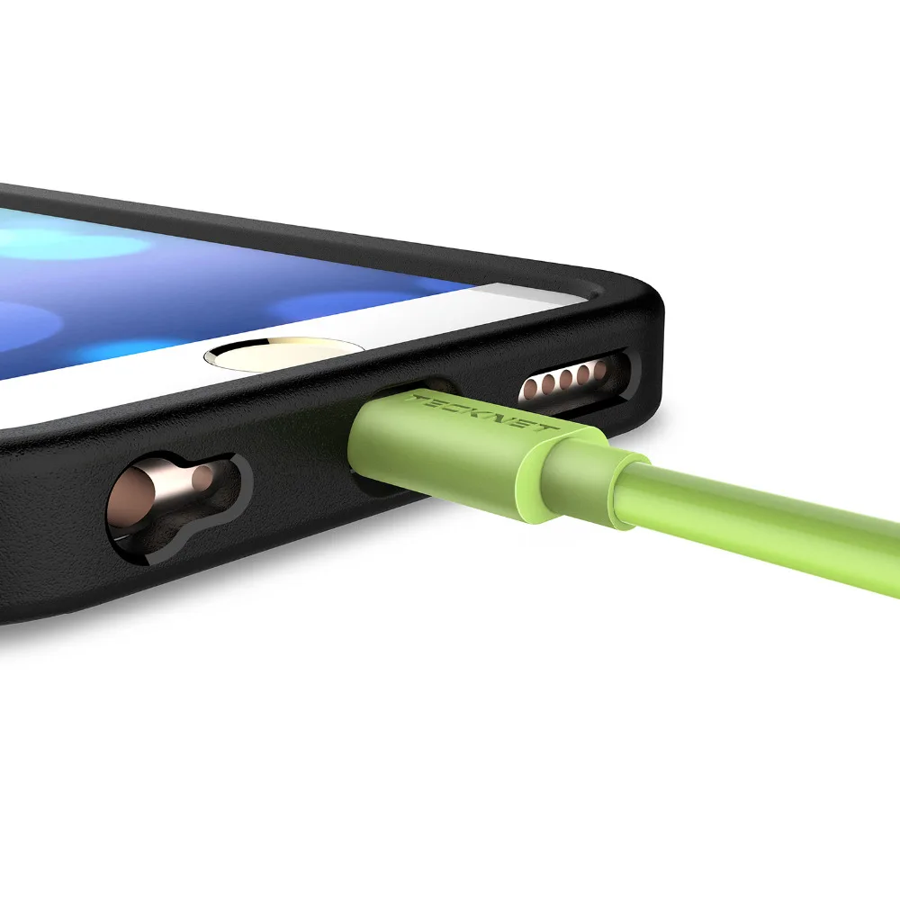 TeckNet кабель с сертификацией MFi 1 м USB зарядное устройство кабель для IOS10 iPhone XR X XS MAX 8 7 5 6 6S Plus 2.4A Быстрая зарядка кабель для передачи данных
