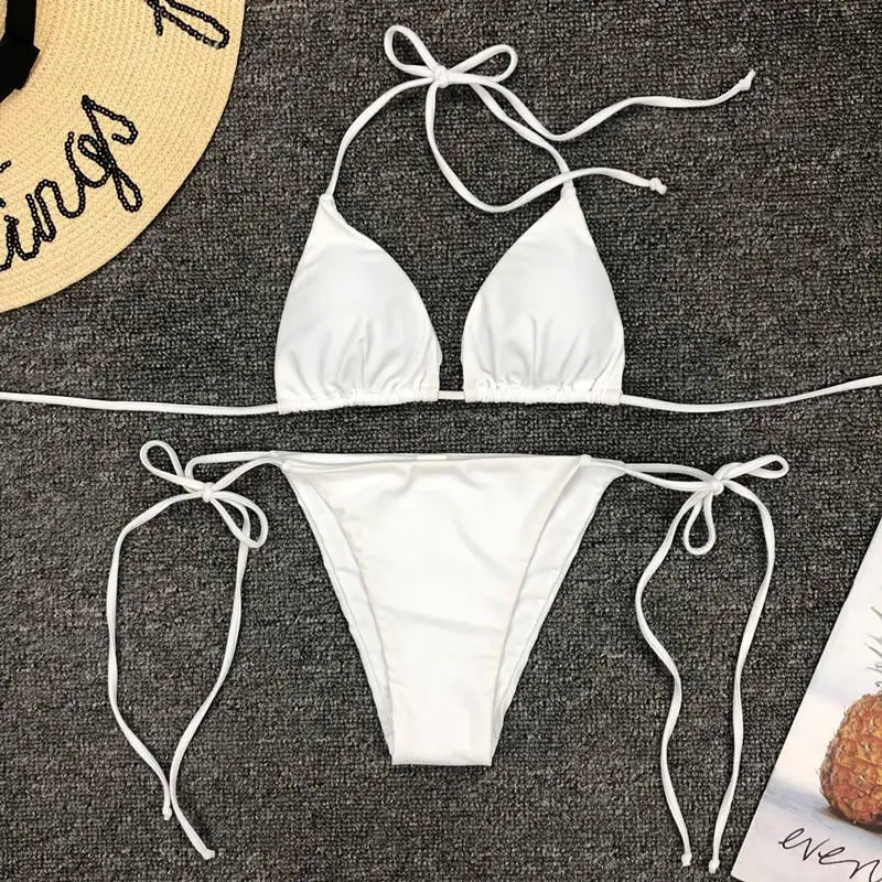 1504-4 Бикини Bikinx Neon green купальник со стрингами купальник с высокими плавками женский купальник сексуальный пуш-ап купальник женский купальный костюм микро бикини - Цвет: 1504-4