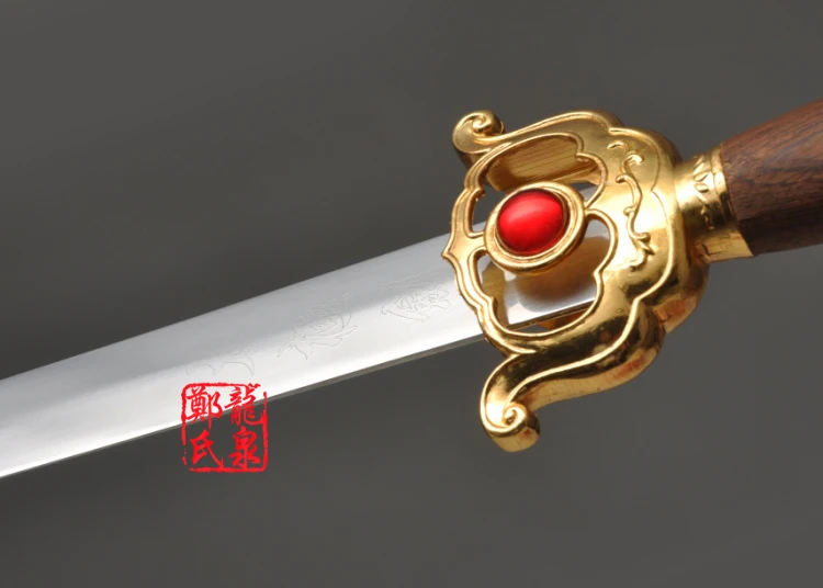 41-дюймовый китайский военный меч нержавеющая сталь гибкое лезвие кунг-фу мечи