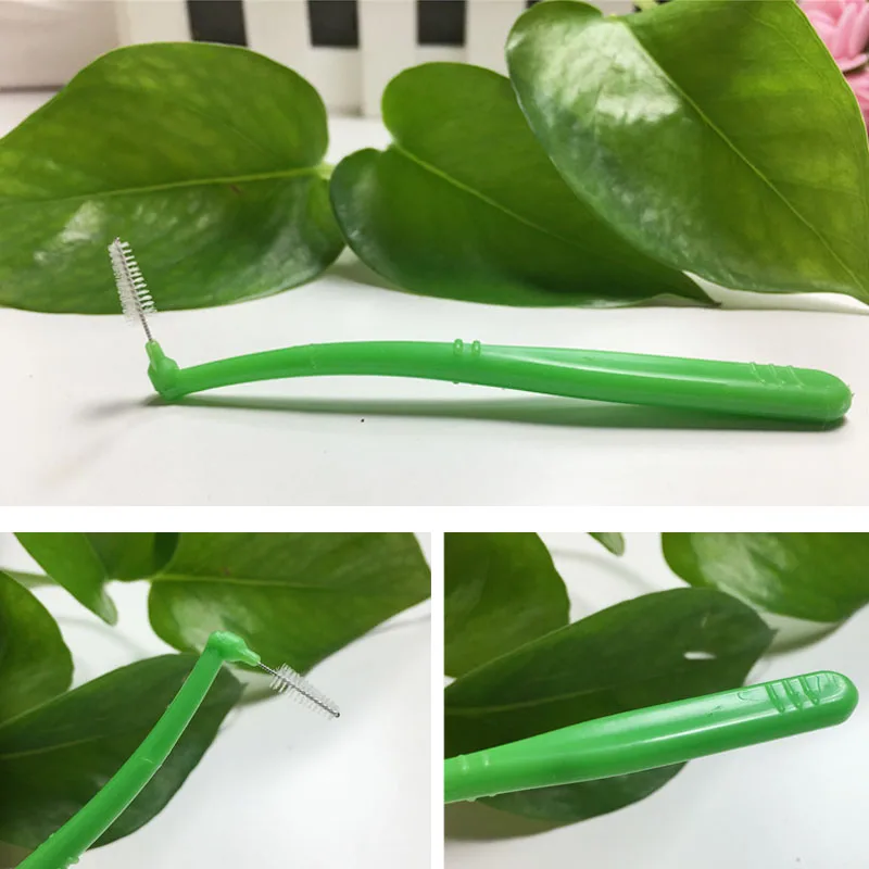 Отбеливание зубов 5 шт./упак. межзубная щетка L формы для взрослых 0 22 мм гигиена