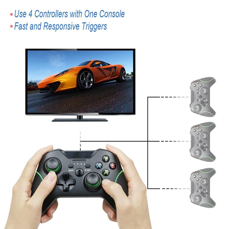 2 4g беспроводной контроллер Джойстик для Xbox One игровой геймпад джойстик Microsoft
