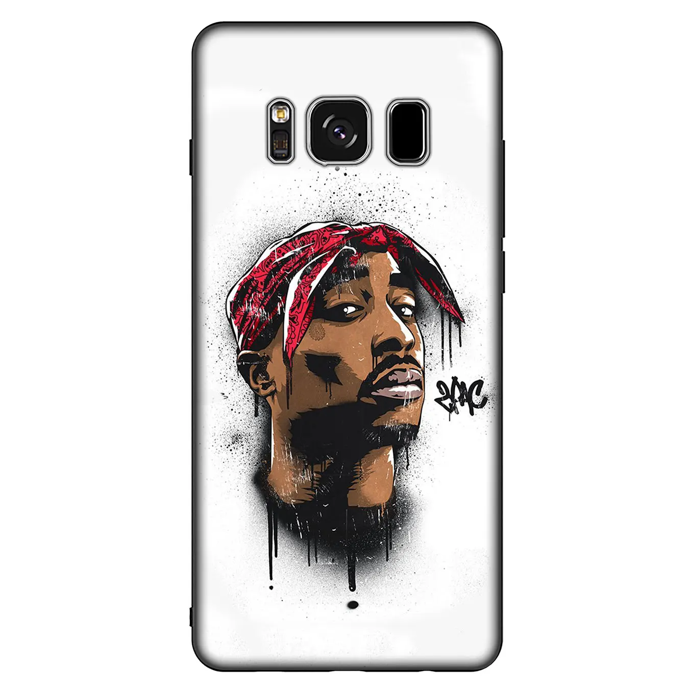 Мягкий силиконовый чехол YIMAOC 2pac tupac Crown 2 pac Rap для Samsung Galaxy A6 A9 A8 A7 2018 A3 A5 2016 2017 Note 9 8 10