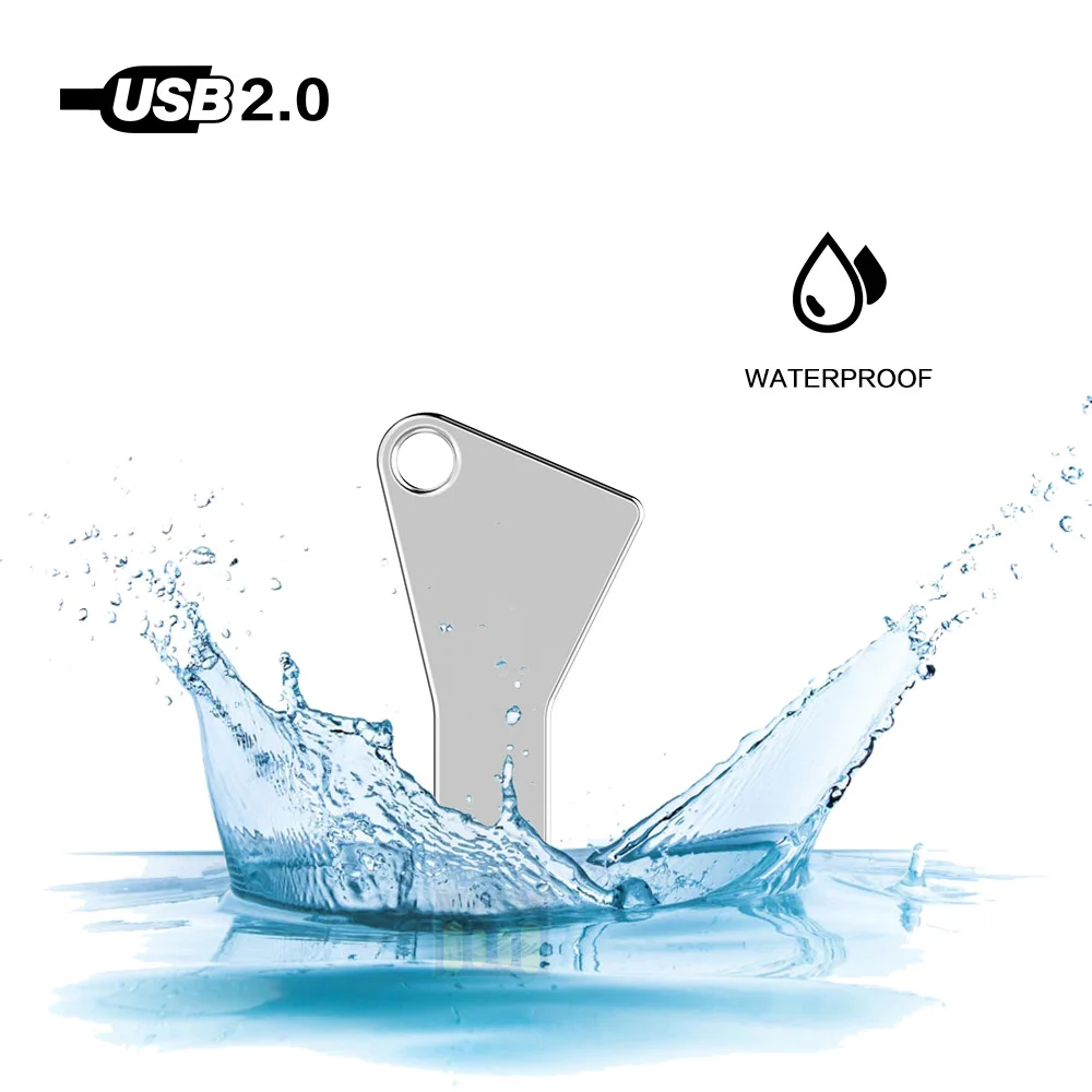 Usb 2 0 металлический флэш-накопитель USB флеш-накопитель 128 Гб 64 ГБ 32 оперативной