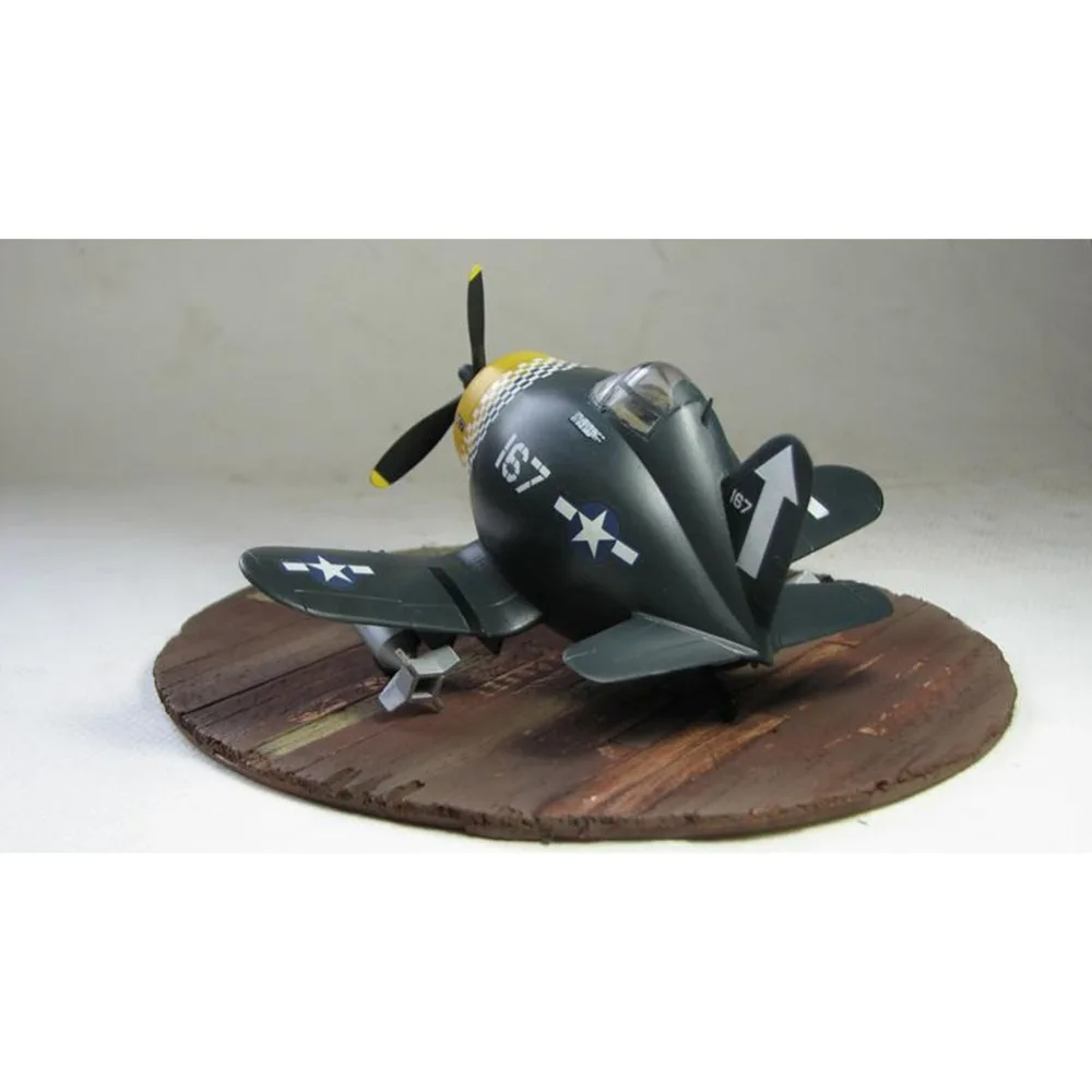 OHS Hasegawa 60122 Q Versin F4U Corsair яйцо самолет в сборе ВВС модели строительные комплекты