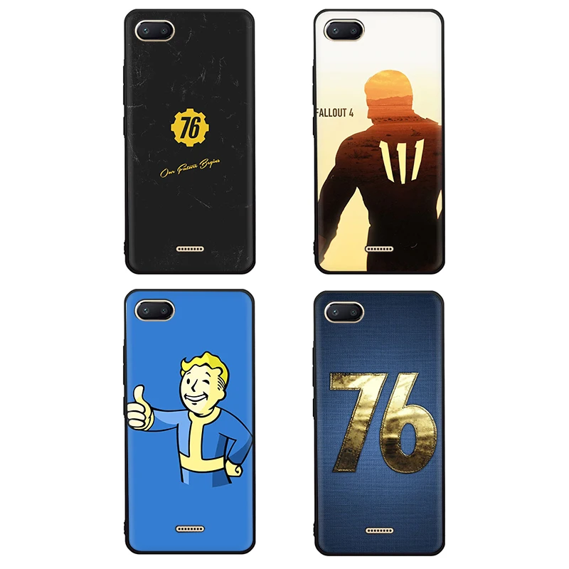 Fallout Silicone phone case for Xiaomi Redmi 4A 4X 5 6 A Plus Pro 7 GO Note 8 7A K20 | Мобильные телефоны и аксессуары