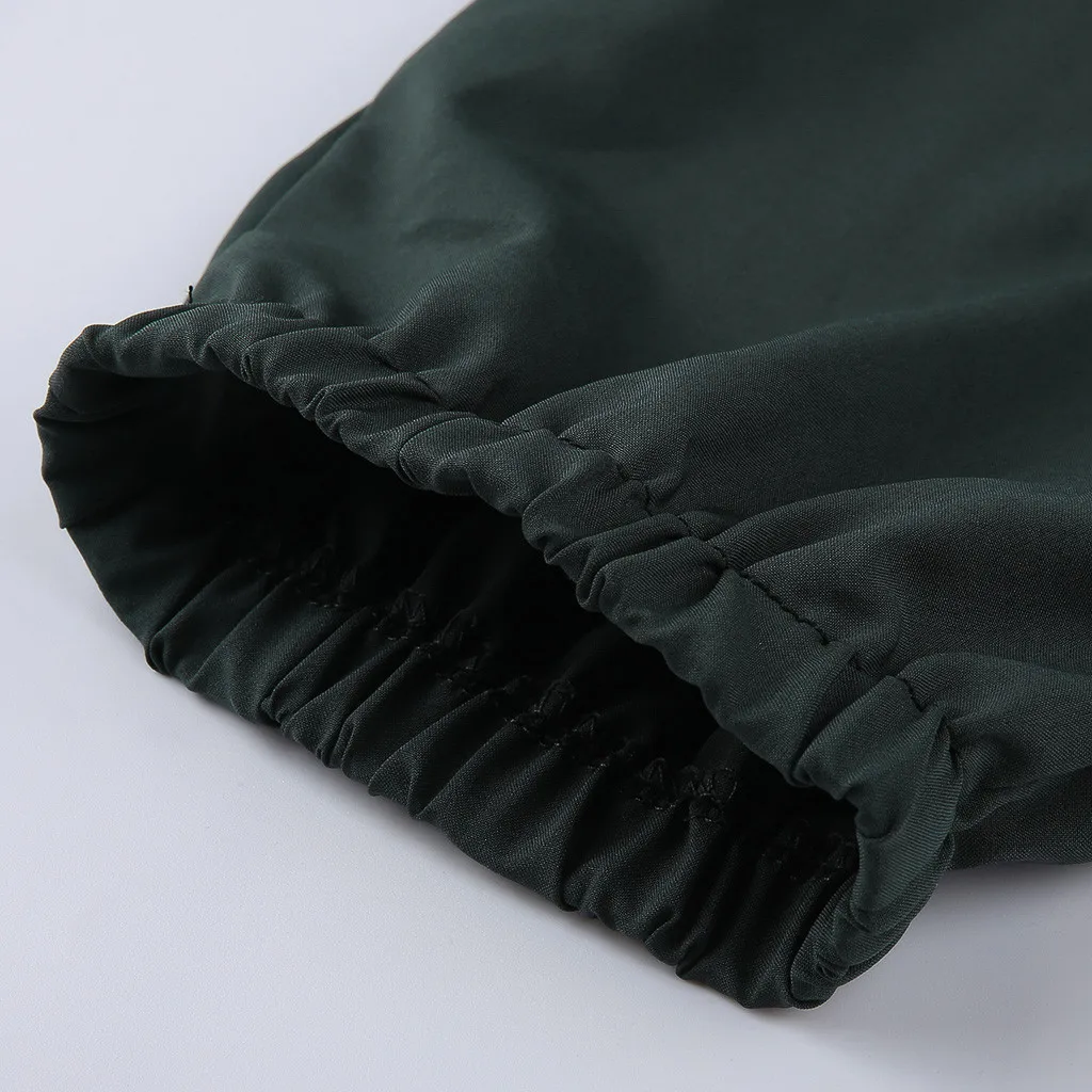 

Women's Jumpsuit Sleeveless Off Shoulder Bohemian Casual Sling High Waist Slim Pure Color Pocket Vacation Jumpsuit Dark Green