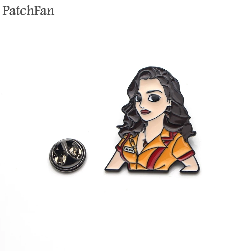 Patchfan две девицы на мели &quotЛучшие друзья&quot цинковый шпильки para рюкзак гордость